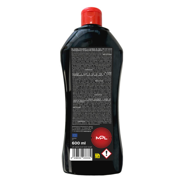 Limpiador Crema para Vitrocerámica 600ml MPL - Imagen 2