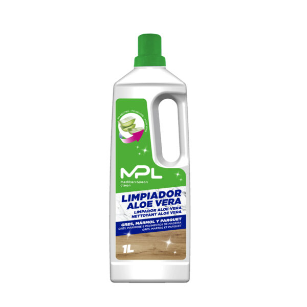 Limpiador Aloe Vera para Gres, Mármol y Parquet 1l MPL
