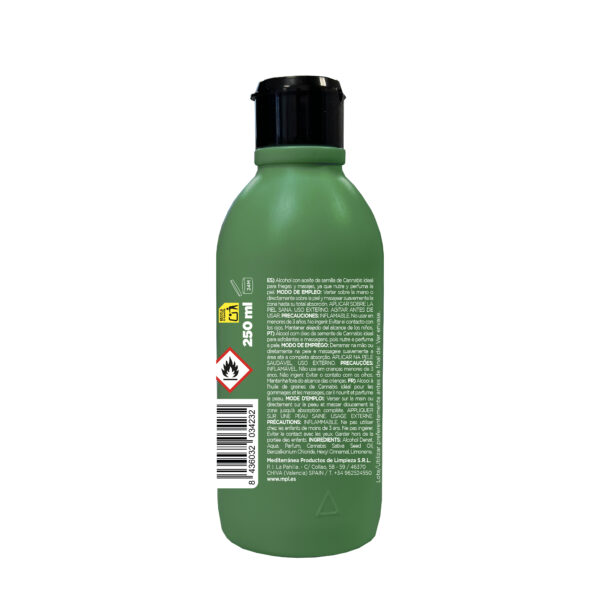 Alcohol Canabis 250ml MPL - Imagen 2