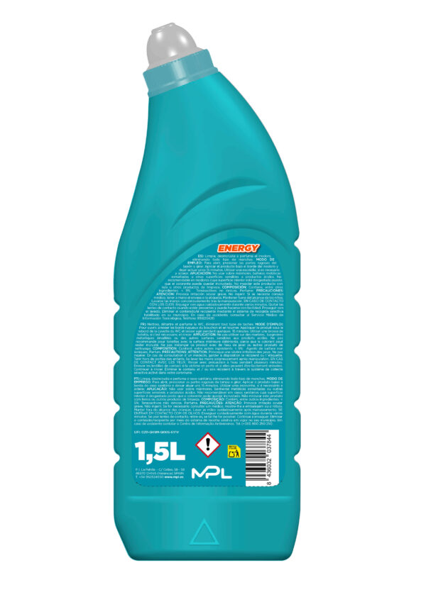 Gel WC Energy 1.5l MPL - Imagen 2